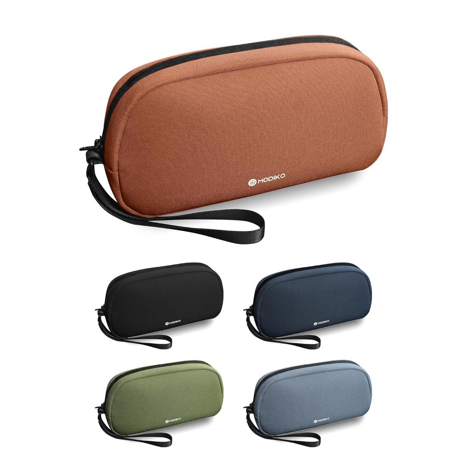 

Gadget pouch large capacity self-standing travel PC accessory storage small item holder bag convenient water-resistant daily use ultra-lightweight
