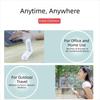 3 Speed Small Pocket Fan USB Rechargeable Folding Cooling Hand Fan  Outdoor