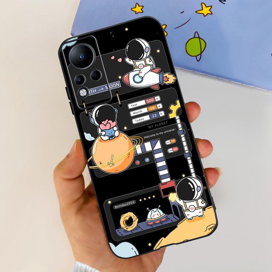For Infinix Note 11 Case X663 X663B Stylish Painted Back Cover 6.7'' Shockproof Phone Case For Infinix Note 11 Note11 Soft Shell