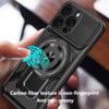 For iPhone 15 Pro Max Case Compatible with MagSafe Rotating Kickstand TPU+PC Phone Cover