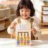 Bajoy 2-in-1 Sliding Puzzle Game with 25 Double-Sided Cards