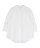 Yours Band Collar Puff Sleeve Blouse BBXU1317 L [SP] 666X Women's Off-White