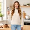 Stainless Steel Chestnut Opener Nutcracker Sheller Tool for Walnuts Pistachios and Hard Shell Nuts Kitchen Gadget