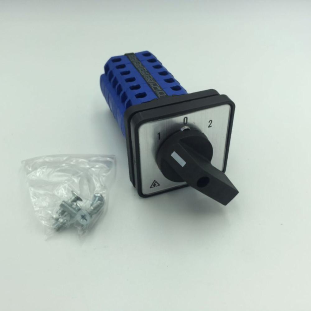 

AC 660V 20A 24 Клеми 3 Позиції Поворотний Селекторний Кулачковий Перемикач SZW26-20/D606.6