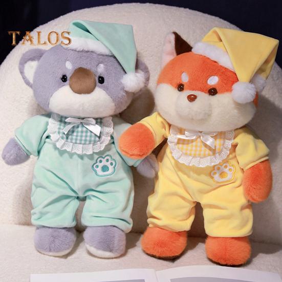 Koala Plush Toy 15.78 Inch Soft Stuffed Animal Fox Dog Plush Doll Cute Sleeping Companion Gift for All Ages
