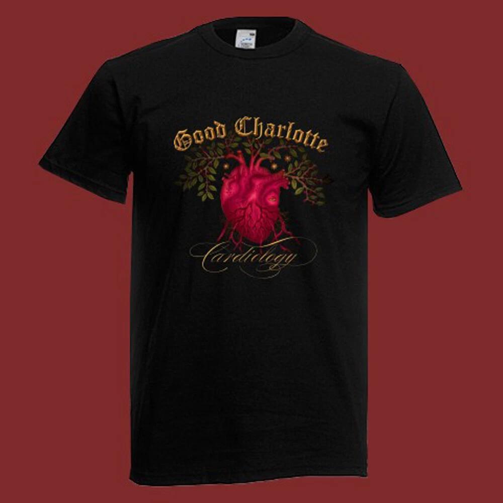 Men s and Women s T-shirts Good Charlotte Cardiology Men s Black Size S-5XL XXXXL