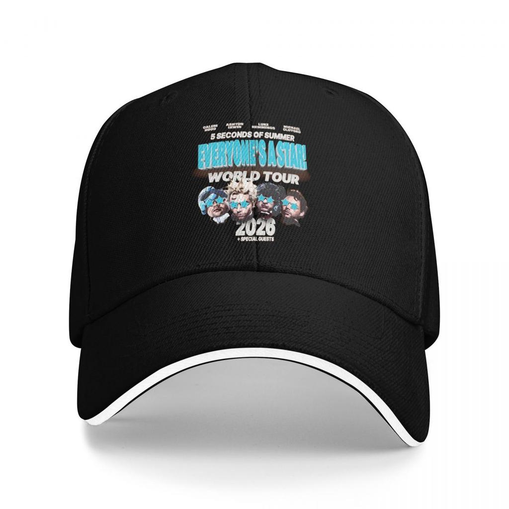 Baseball Caps EVERYONE'S A STAR 5 Seconds Of Summer Trendy Graphic Unisex Sport Summer Hats