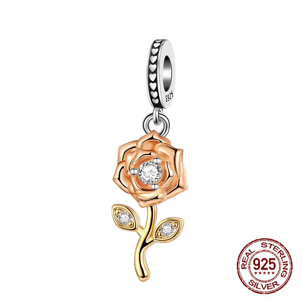 Golden Series Copper Ring Heart Tree Of Life Sunflower Owl Charm Pendant Fit Bracelet Handmade Diy Gifts