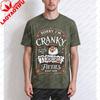 Sorry I'm Cranky I'm Going Through My Terrible Fifties Right Now Eagle Graphicunisex shirt Summer Short Sleeve Fashion Casual Tee