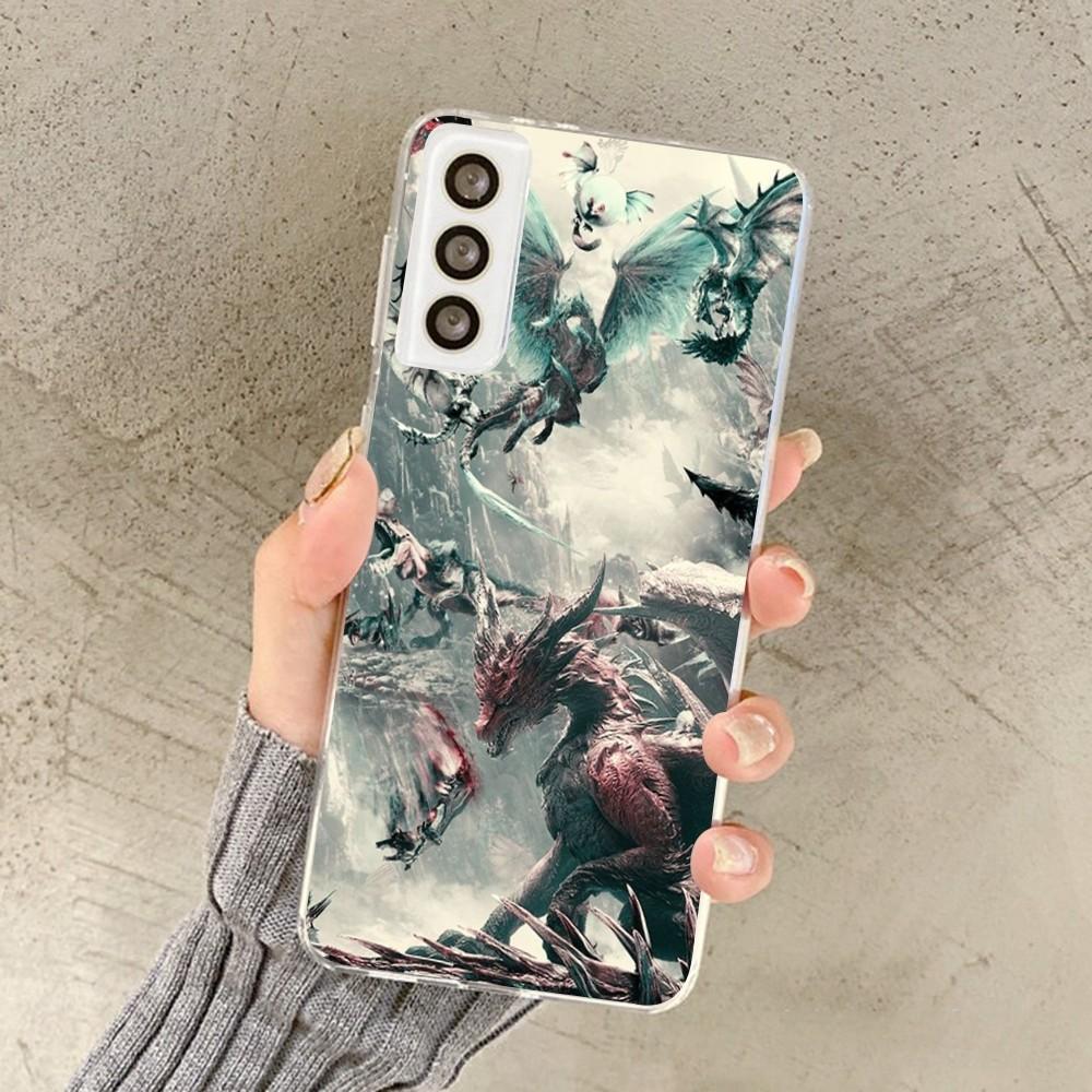 

Чехол для телефона Monster Hunter для Samsung S21 A10 для Redmi Note 7 9 для Huawei P30Pro Honor 8X 10i Redmi Note 7