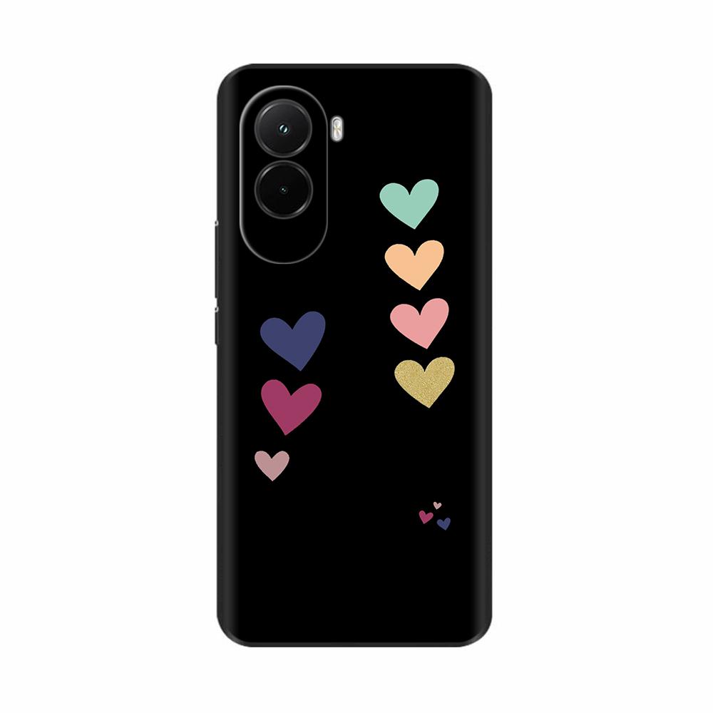 Soft Case For Xiaomi Poco M7 4G Luxury Print Back Cover For PocoM7 M7 Silicone Bumper Protective Shockproof Capa Pocom7 4G Coque