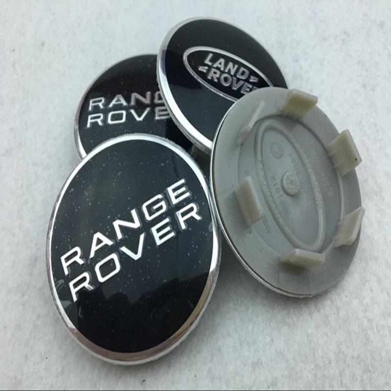 4 szt. Odznaki na felgi aluminiowe Landrange Range Rover Nakładki na środkowe piasty 62 mm Evoque Sport