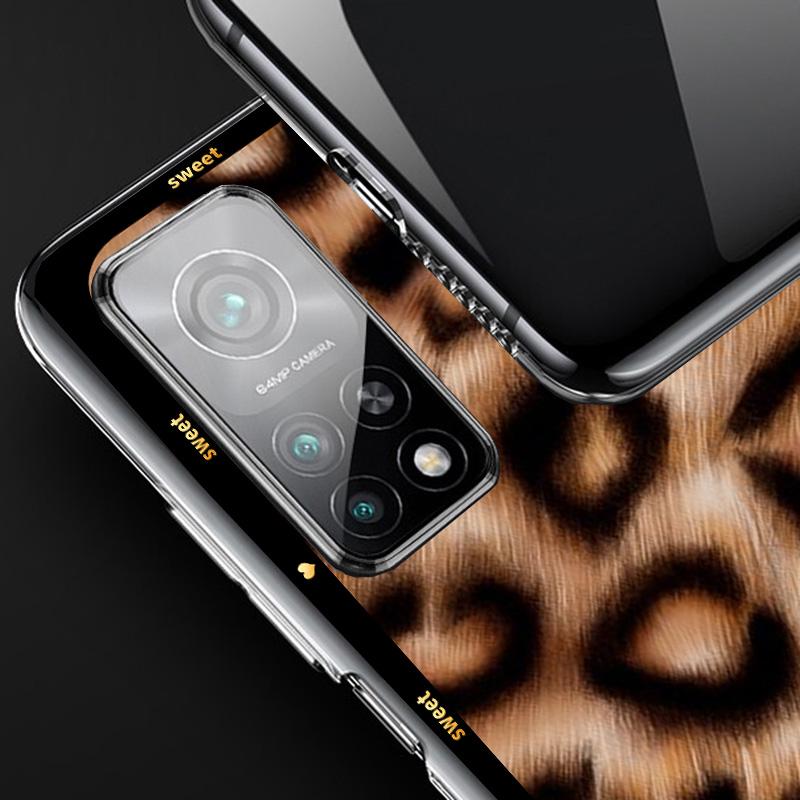 Animal Leopard Print Cover Phone Case For Xiaomi Redmi Note 15 14 13 12 11 10 Pro Plus 14S 12S 11S 11T 11E 10S Soft Fundas Shell