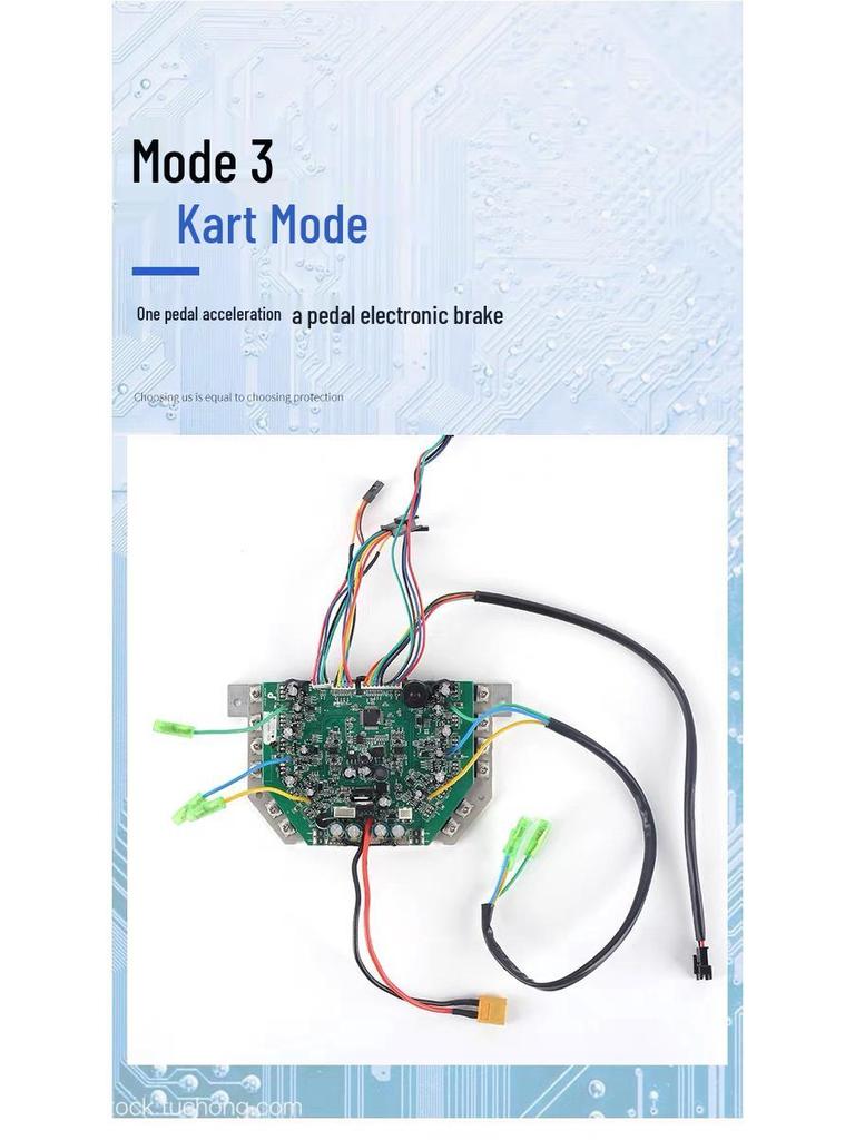 36V Dual Drive FOC Hub Motor Controller for Electric Go-Karts