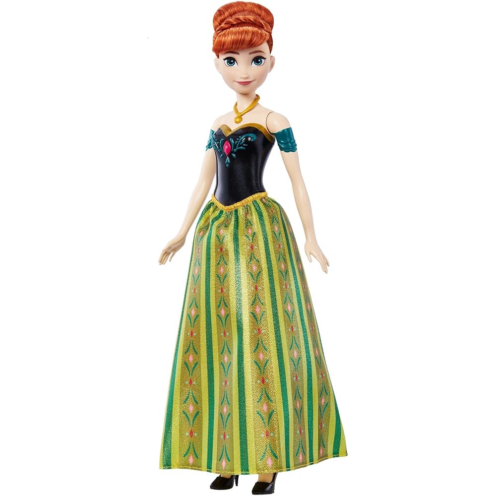 

Mattel Disney Frozen Anna Singing Doll 30 Seconds 3 Years and Up Dress-Up Toy