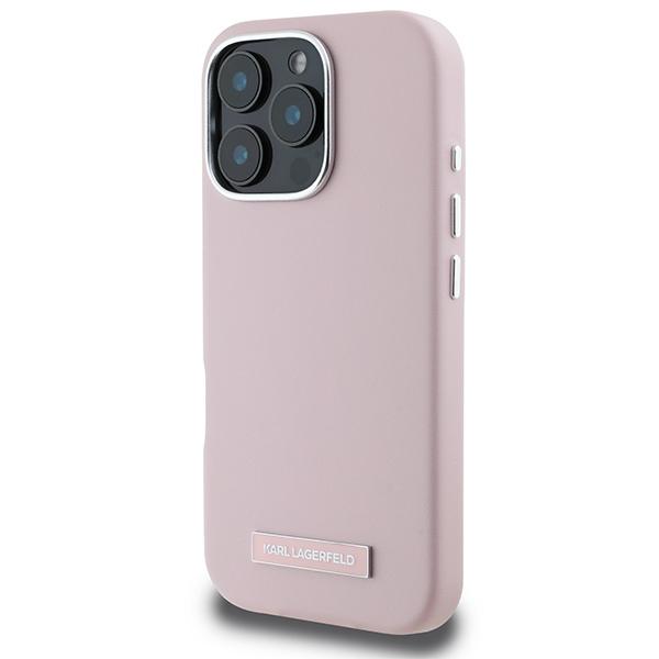 Karl Lagerfeld Klhmp16Xpgmsrpp Iphone16 Pro Max 6.9 Różowy/Pink Hardcase Fw Metal Plate Magsafe
