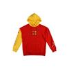 Li Ning Paris Fashion Week Geborduurde Mandarijneend Losse Hoodie Heren Hoodies Geel AWDQ313-3