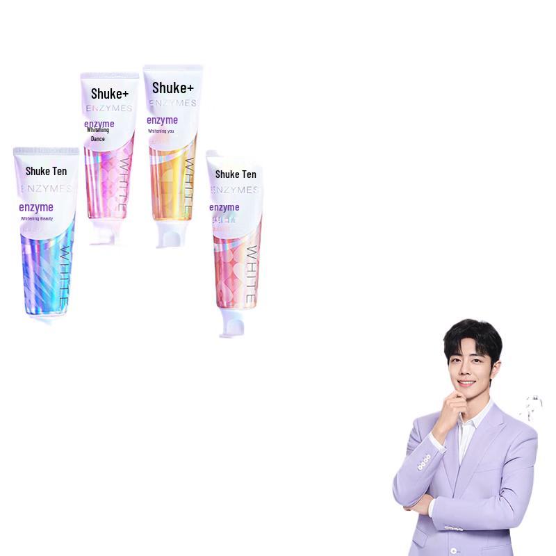 

Saky French Enzyme Whitening Toothpaste (Lime, Cherry Blossom, Peach) 3-Pack