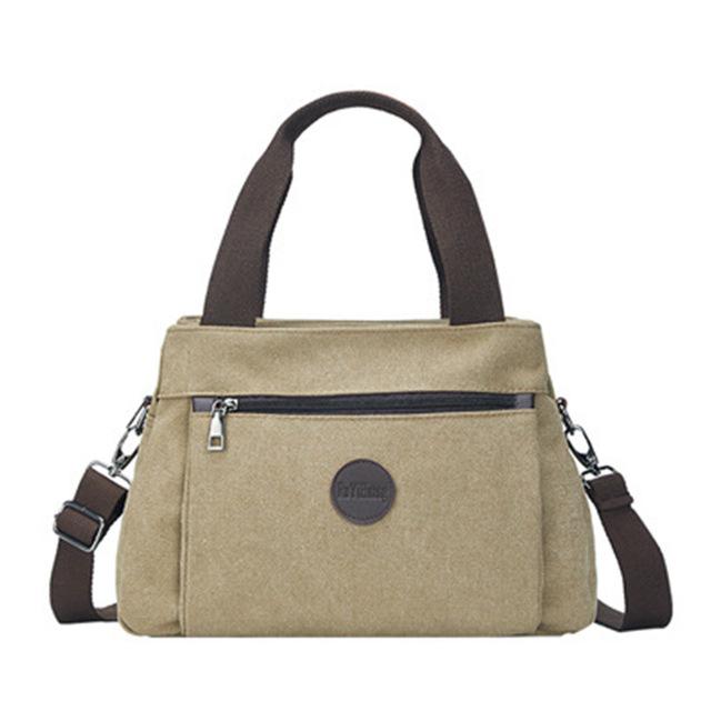 Canvas Crossbody Bag for Women Big Bag Shoulder Tote Women's Bags Lady Designer Messenger Bags New