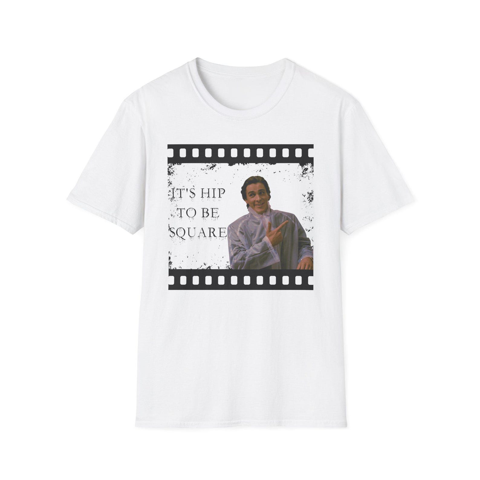 Patrick Bateman T-Shirt: Hip To Be Square, American Psycho 3XL
