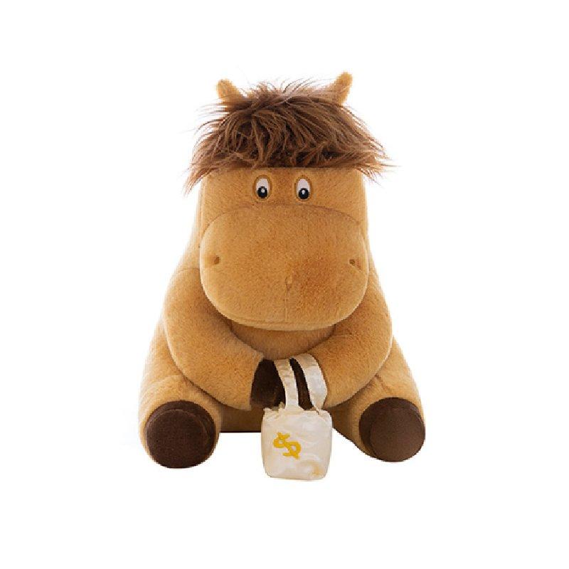 

With Horse Wallet Plush Toy Doll Pillow Room Decoration Ornament Children Gift 28cm/11.02in