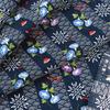 Hamamonyo Tenugui (Japanese hand towel) - Summer Seigaiha (wave pattern)