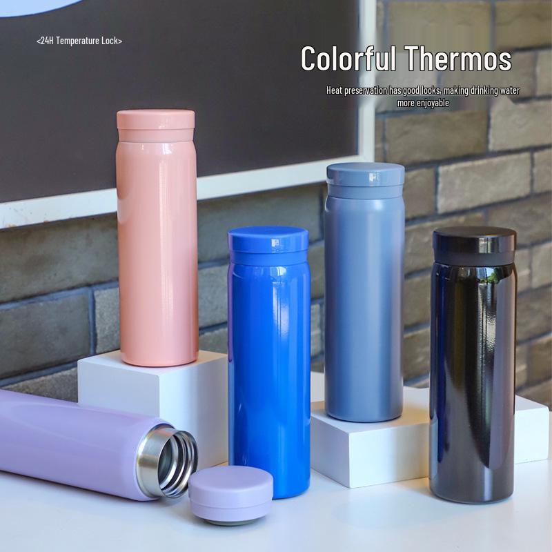 Compact Thermal Mug for Kids - Mini Pocket-Sized, Simple & Portable Design