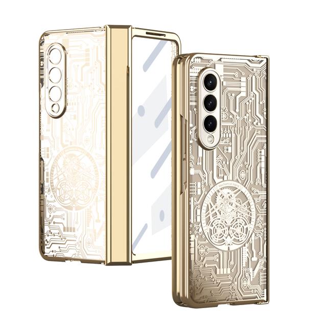 Fallschutzbeschichtung Ganzkörperhülle für Samsung Galaxy Z Fold 4 Fold4 Fold5 Fold3 Fold 3 5 2 Fold2 Zfold4 Hartglasfolie