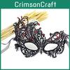 Princess Tale Fairy Costume Mask Handmade Lace Rhinestone Eye Mask Supplies