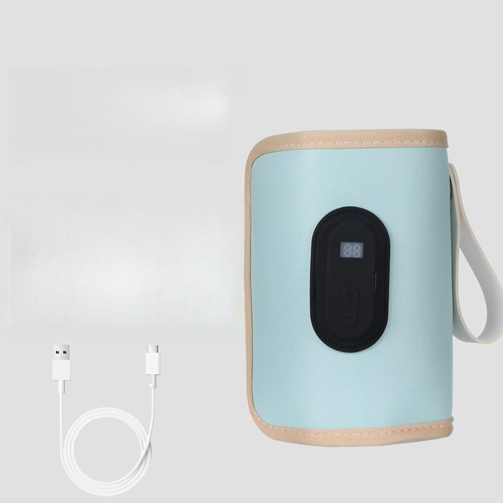 Digital Display Bottle Insulation Kit Milk Warmer Portable Thermostat Heating Constant Temperature USB Universal When Going Out