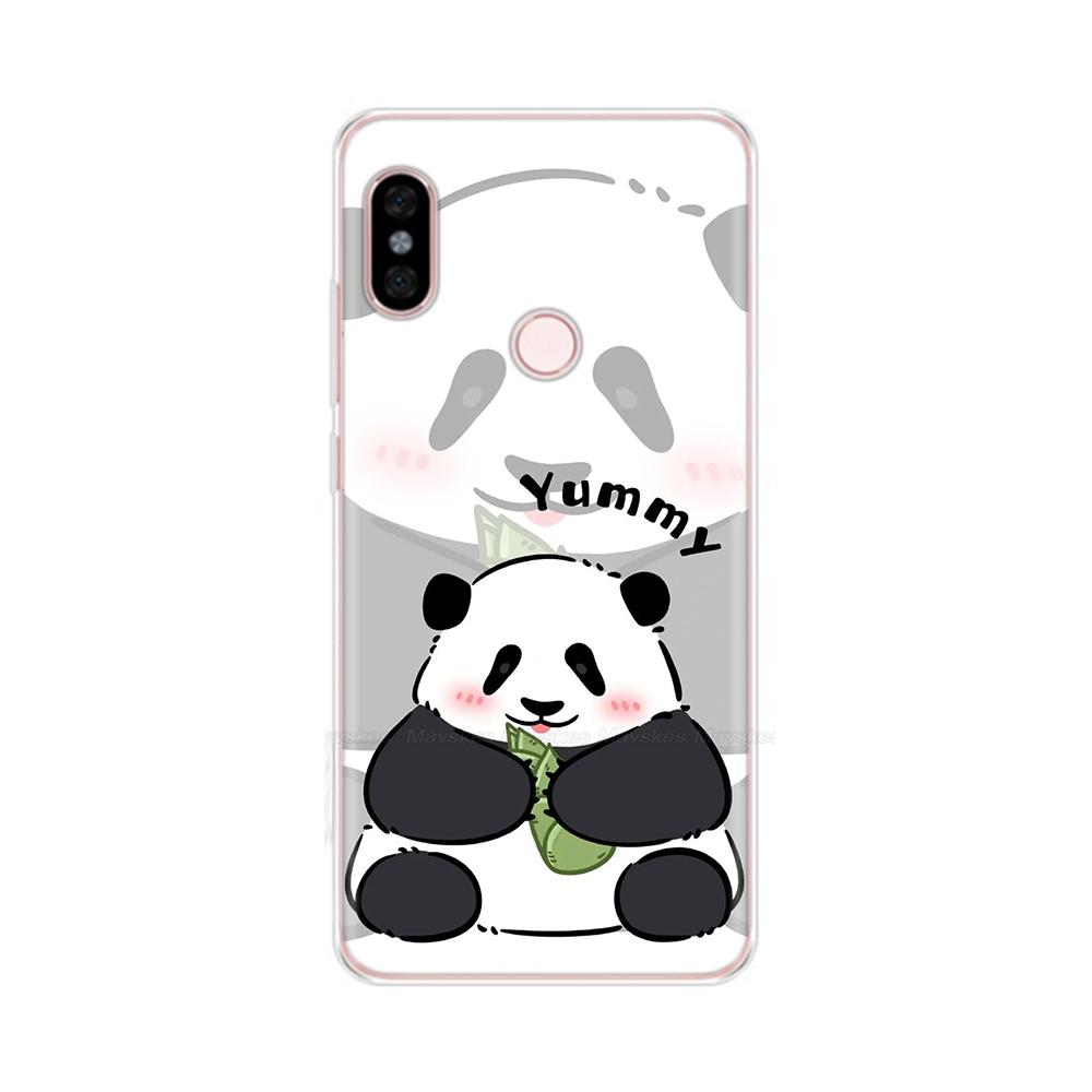 For Redmi Note 5 Note5 Pro Protective Shell Soft Silicone Phone Case Cartoon Painted Back Cover For Redmi Note 5 6 Pro Fundas