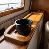 Flush-Mount Recessed Cup Holder Easy To Install Embedded Plastic