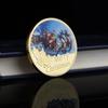 Colorful European and American Christmas Commemorative Coins