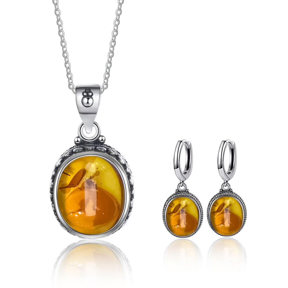 Vintage 925 Silver Natural Labradorite Earrings with Blue Light 10*12mm Big Stone Hoop Earrings Fine Jewelry for Women