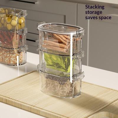 Household Kitchen Spice Storage Box Pepper Seasoning Jar Food Grade Seasoning Packaging Box