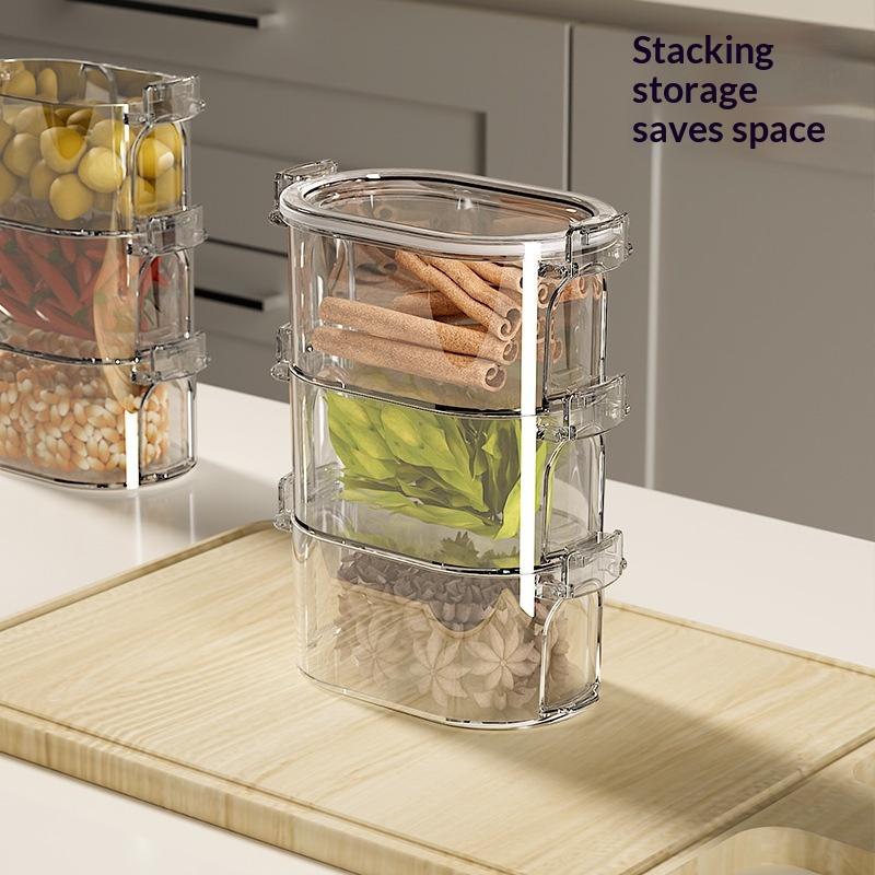 Household Kitchen Spice Storage Box Pepper Seasoning Jar Food Grade Seasoning Packaging Box