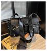 Trendy Texture Hot Girl Underarm Baguette Bag - Women's 2025 Niche Design Motorcycle Shoulder & Crossbody Bag
