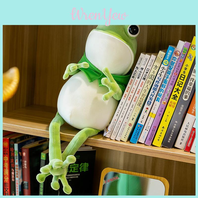 Cute New Frog Plush Toy Doll Cape Soft Frog Stuffed Toy Doll Children's Birthday Gift