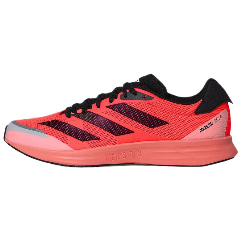 

Adidas Adizero Rc 4 Comfortable Versatile Mesh Support Running Shoes Unisex Sneakers Red Black KH7326 41⅓