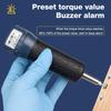 1.2-12N.m  Preset Torque Screwdriver LCD Display Torque Driver Adjustable Torque Wrench Bike Car Repair Tool with 10 Batch Heads