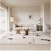 Thick Washable Lounge Rug Modern Simple Living Room Decoration Stripe Carpet Large Area Rugs for Bedroom Home Plush Floor Mat