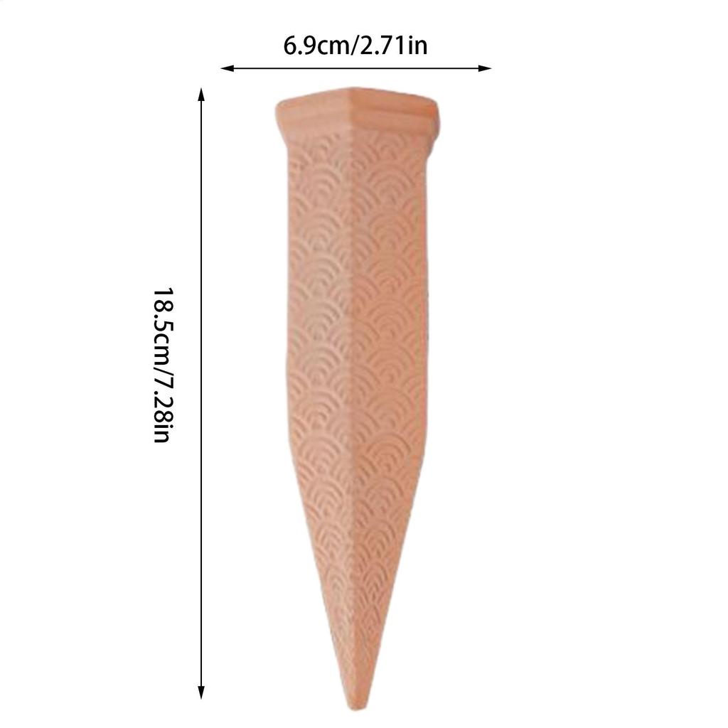 Self Watering Spikes 4 Pieces Plant Watering Spikes Automatic Terracotta Planter Drip Irrigation System For Houseplants