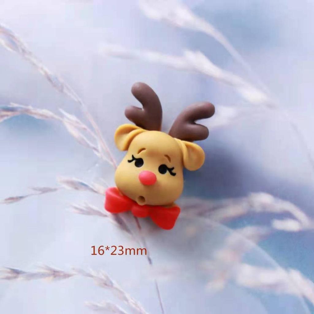 Phone Decoration Cute Scrapbooking Craft Glue Flat Back Cabochon Christmas Decor Embellishment