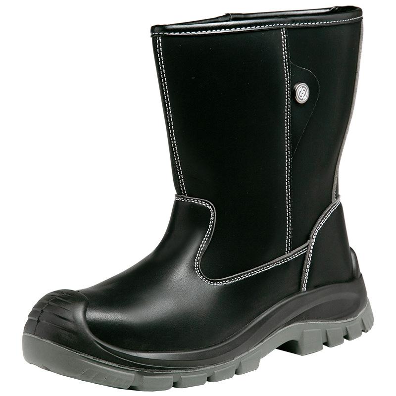 

Высокие рабочие ботинки для страхования, водонепроницаемые, маслостойкие, кислото- и щелочестойкие, ударопрочные и ударопрочные, ботинки для угольных шахт и строительных площадок, нефтепромысловые ботинки 42