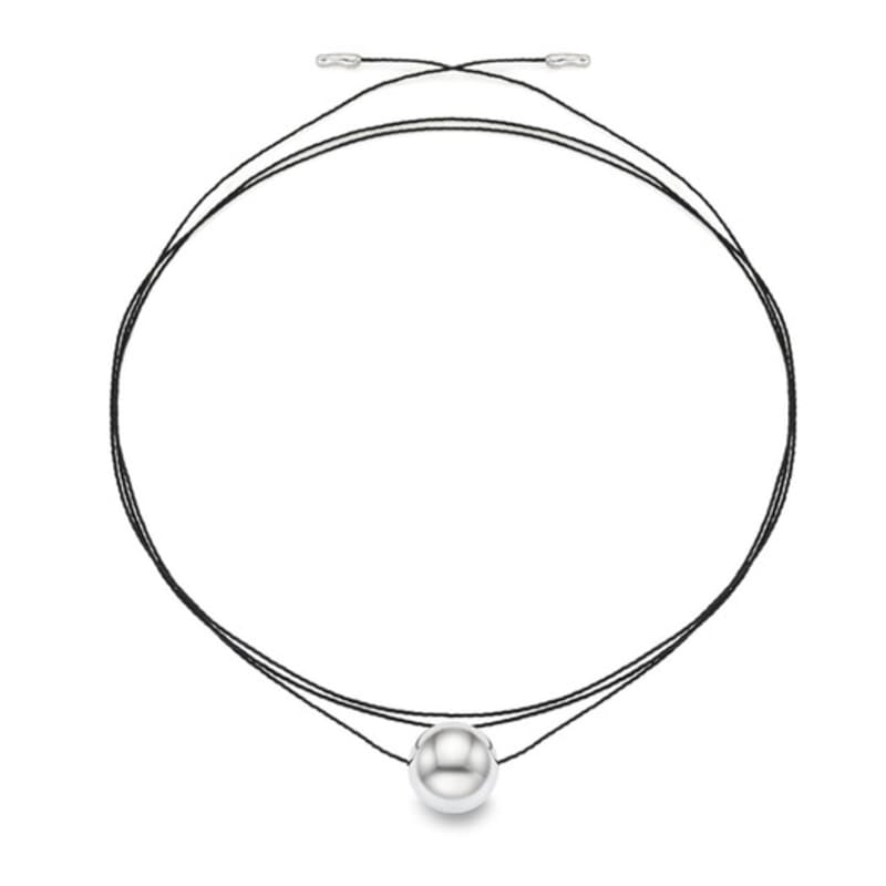 

Denu [Jo Yuri, Lee Si-an pick] Nodo Necklace [2 colors] silver