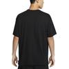 Nike T Shirts Men's Black Crew Neck Moderate Straight Fit FZ5286-010