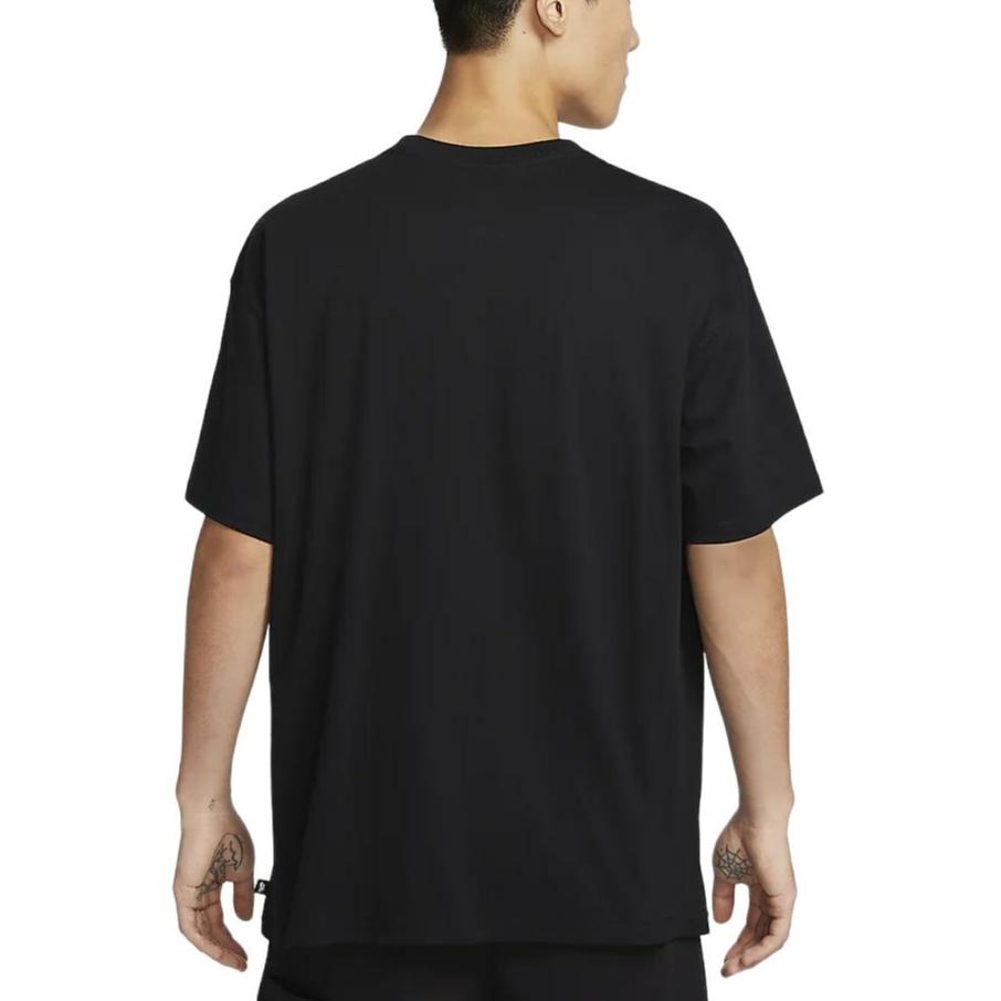 Nike T Shirts Men's Black Crew Neck Moderate Straight Fit FZ5286-010