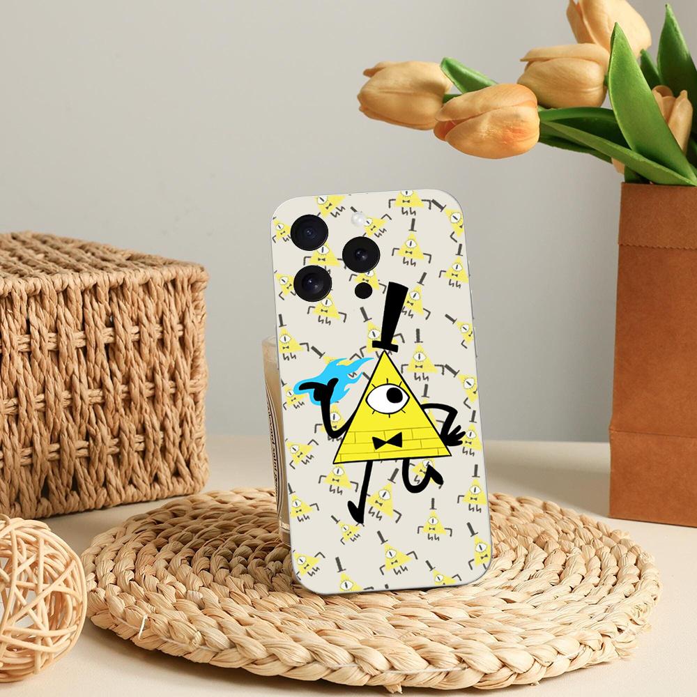 Gravity Falls Comic Anime Phone Case For Iphone 16 15 11 13 14 Pro Max 7 8 Plus X Xr Xs Max Se2020 12mini Transparent Cover