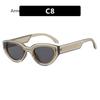 Fashion Cat Eye Sexy Shades Designer Famous s Women Men Retro Small Frame Square Sunglasses Uv400 lentes de sol mujer