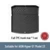 Eco-Friendly TPE Trunk and Seat Back Mat for AION Cars